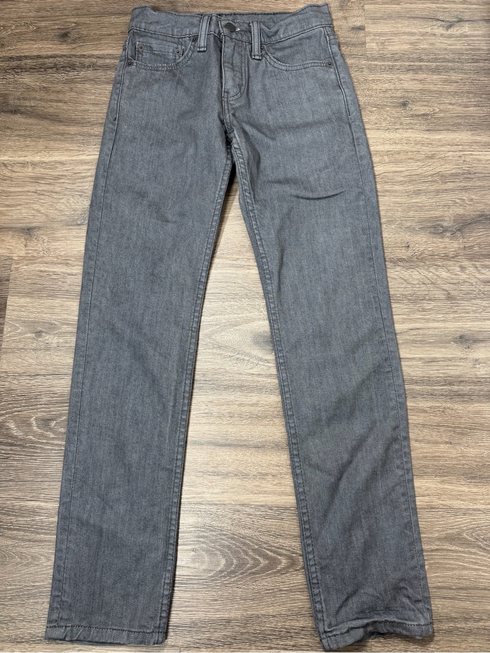 Levi's 511 Slim Gray Jeans W28 L32 Men's Stretch Denim Pants 28x32